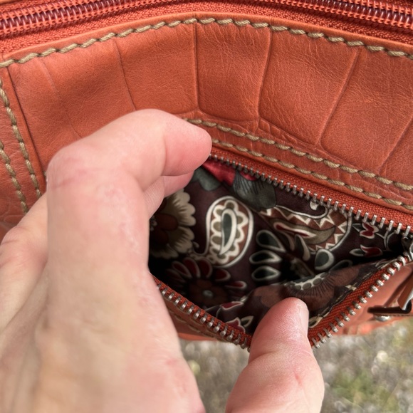 Tignanello Brown Leather Bag - Picture 7 of 7